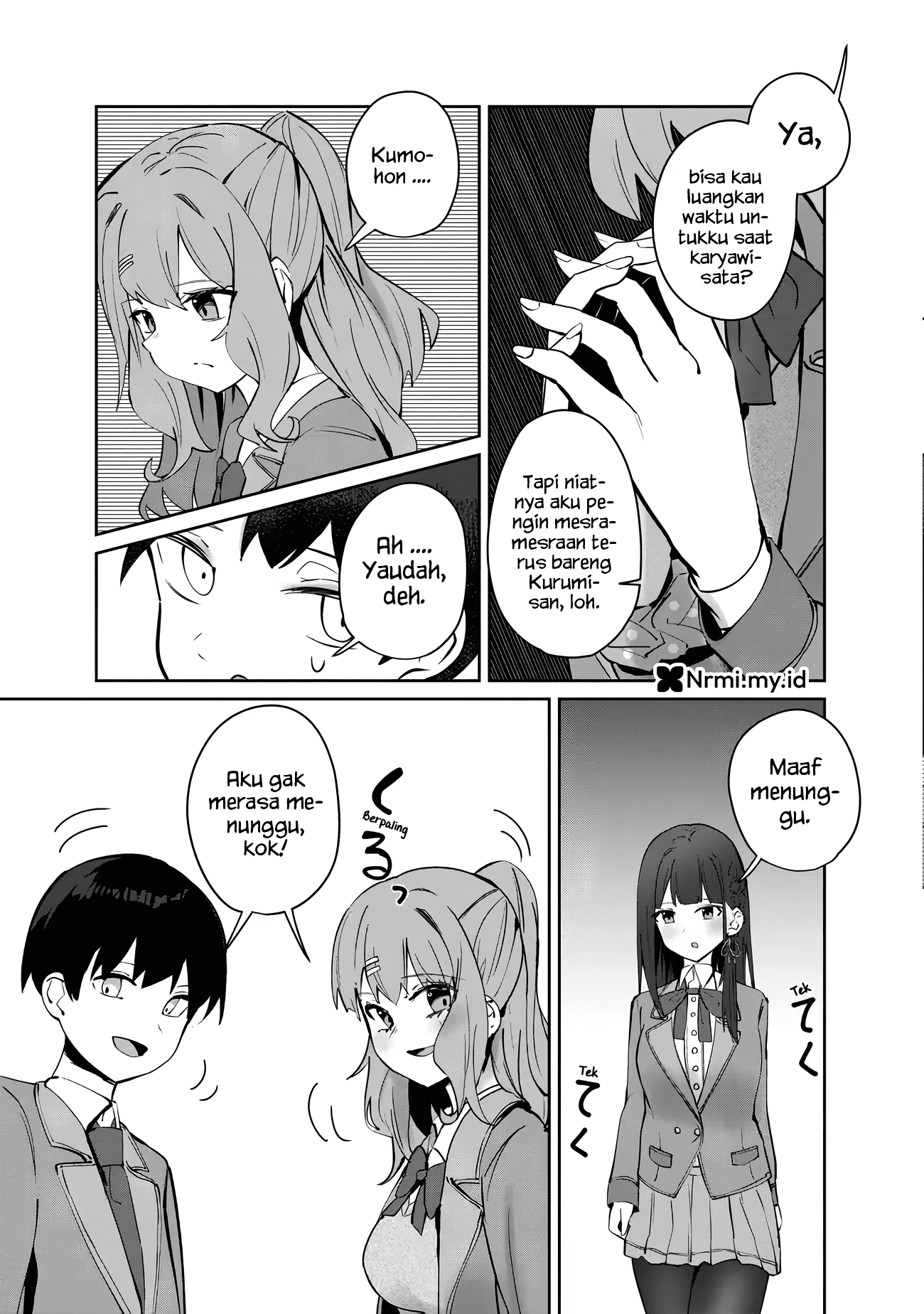 Tobioriru Chokuzen no Doukyuusei ni "XXX shiyou!" to Teian shitemita. Chapter 8.1 - halaman 3