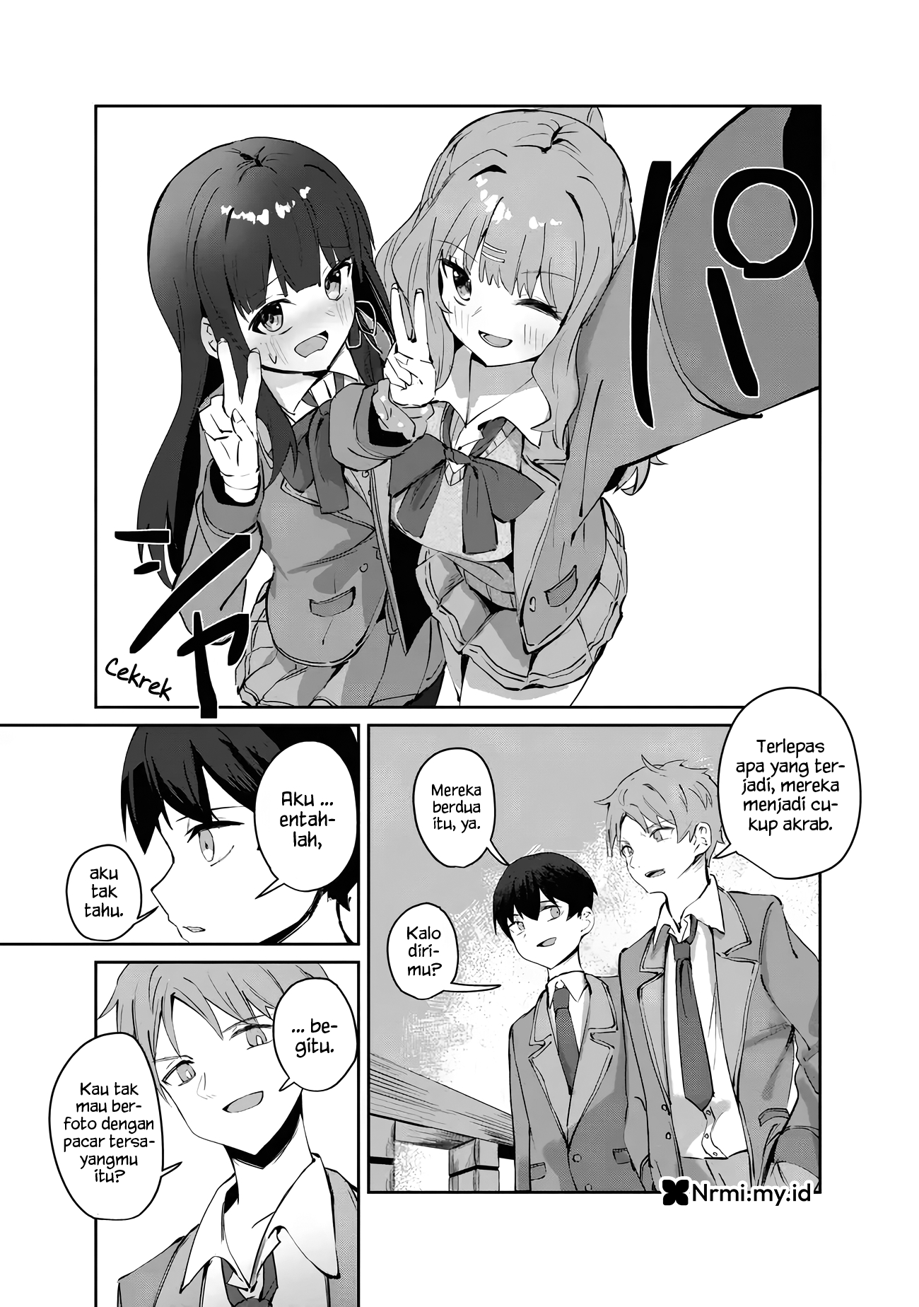 Tobioriru Chokuzen no Doukyuusei ni "XXX shiyou!" to Teian shitemita. Chapter 8.1 - halaman 9