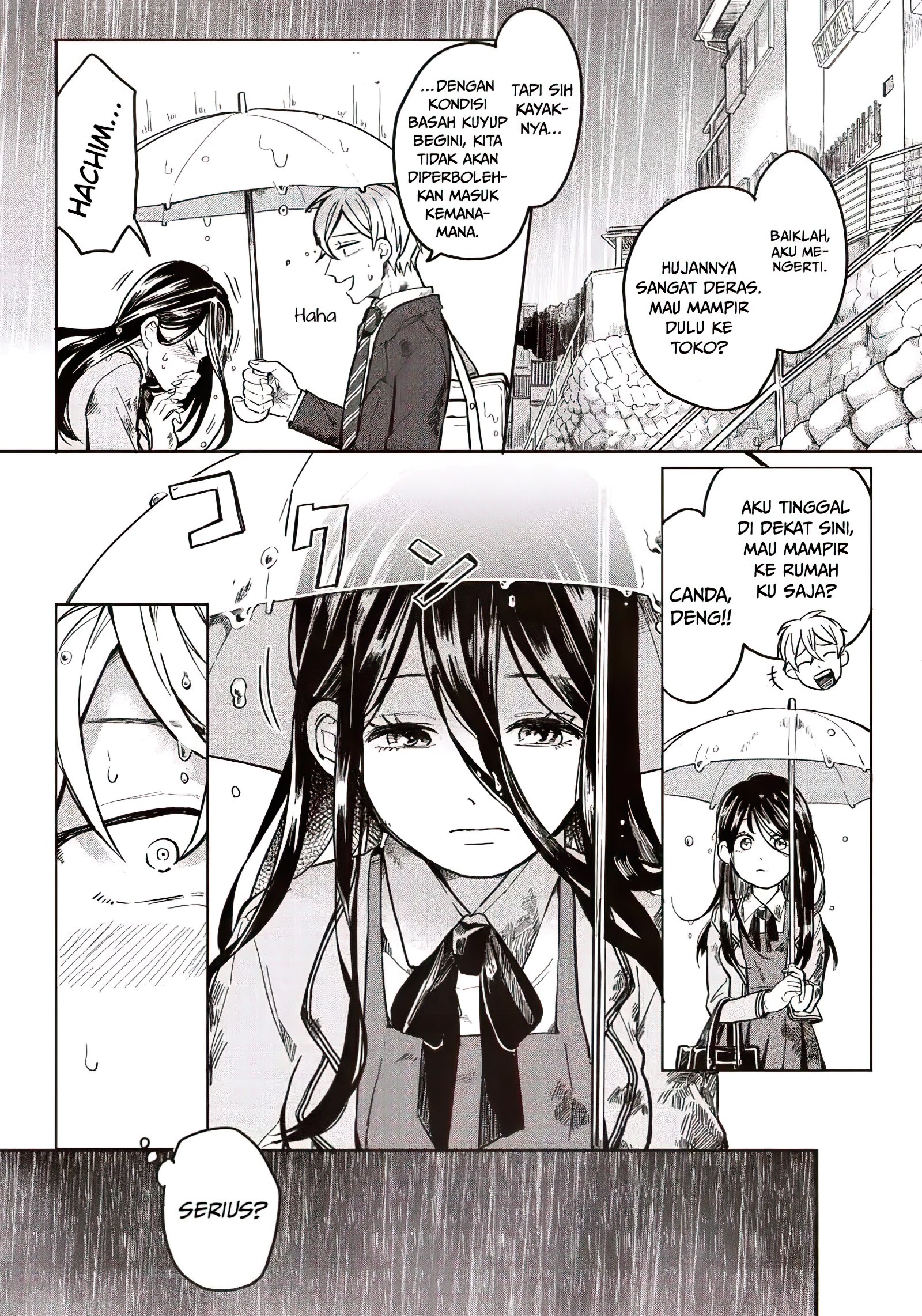 Tobioriyou to Shiteiru Joshikousei wo Tasuketara Dou Naru no ka? Chapter 1 - halaman 13