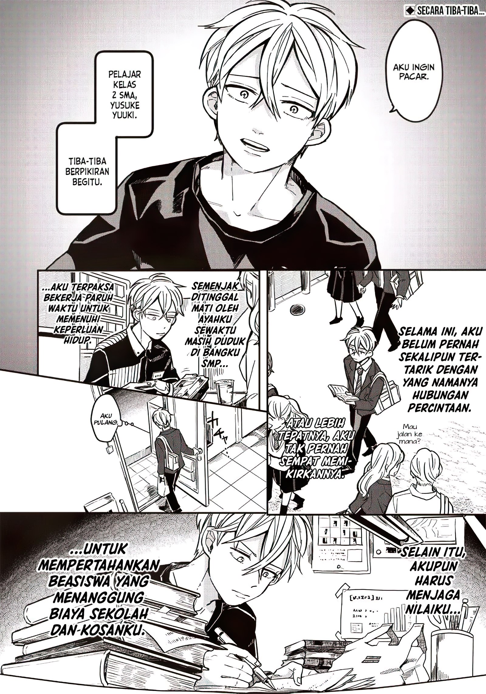 Tobioriyou to Shiteiru Joshikousei wo Tasuketara Dou Naru no ka? Chapter 1 - halaman 4