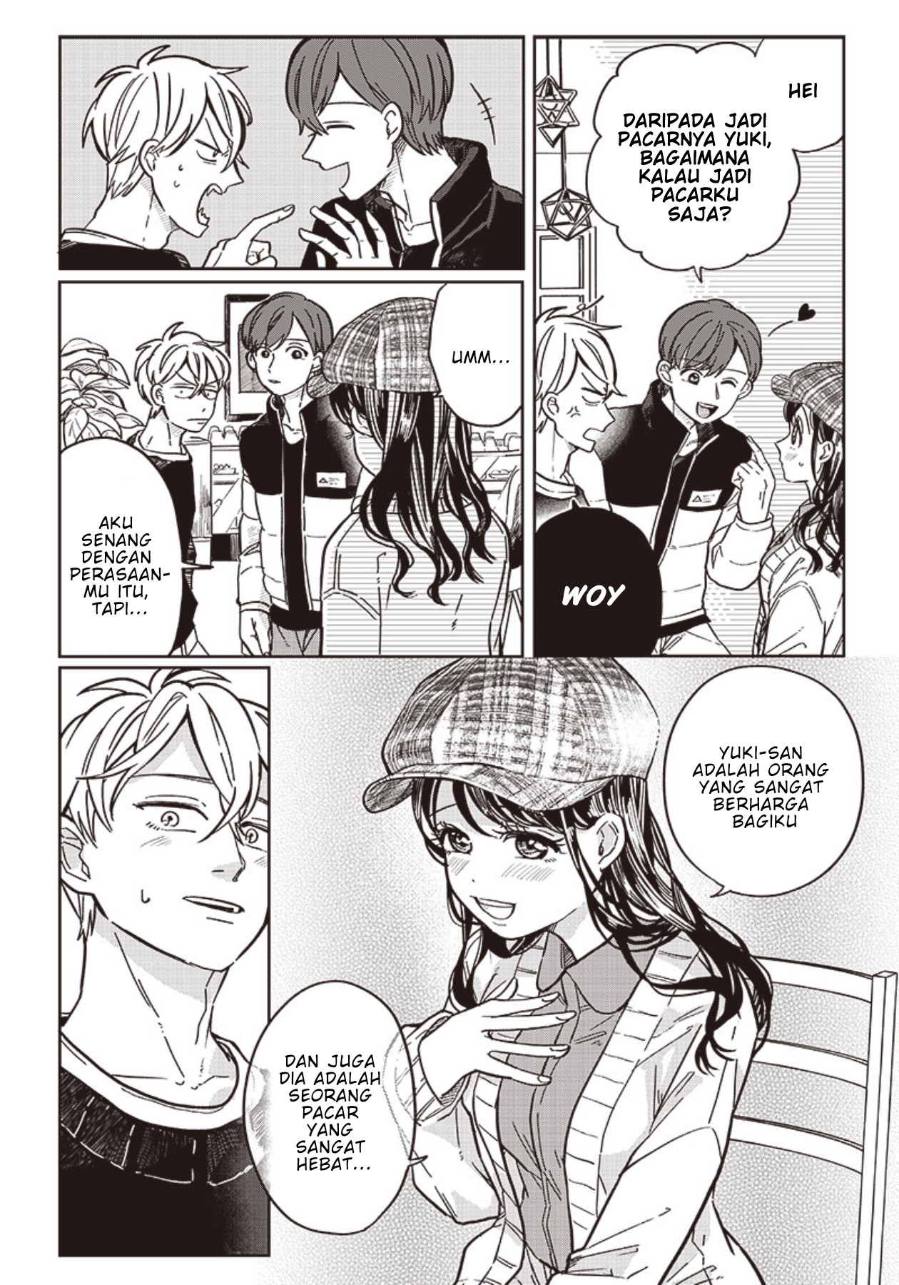 Tobioriyou to Shiteiru Joshikousei wo Tasuketara Dou Naru no ka? Chapter 7 - halaman 14