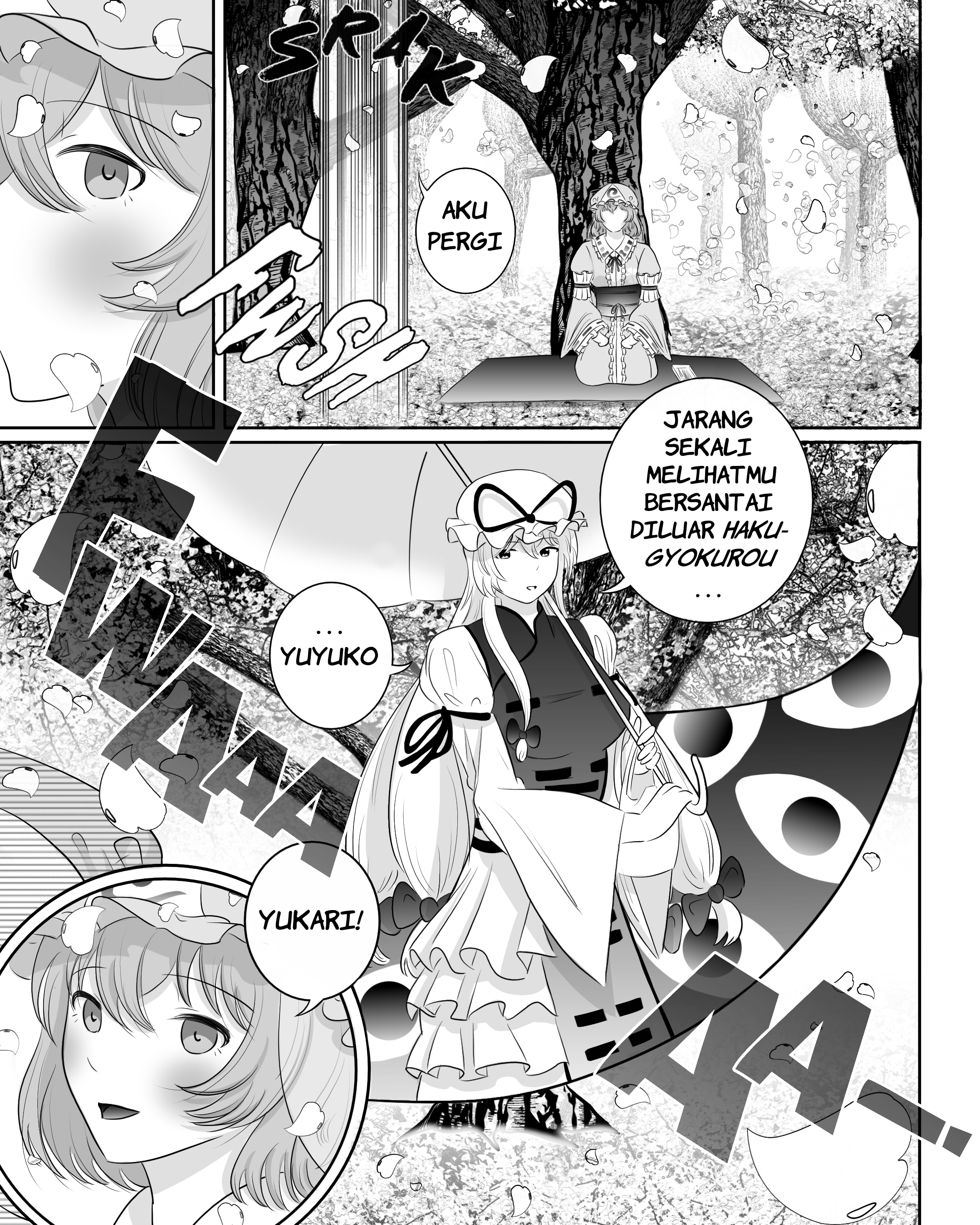Today's menu for lady Yuyuko Chapter 1 - halaman 13