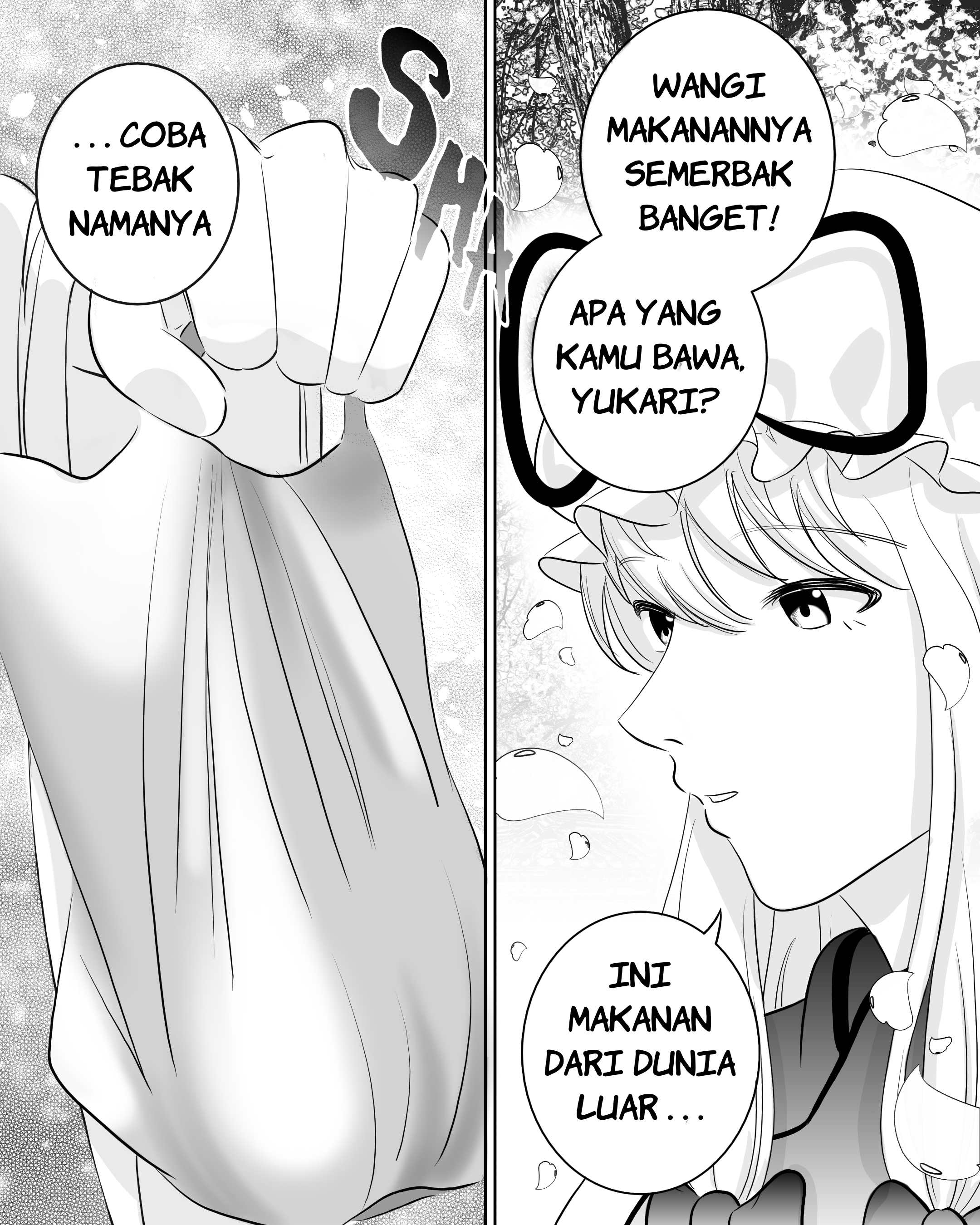Today's menu for lady Yuyuko Chapter 1 - halaman 15