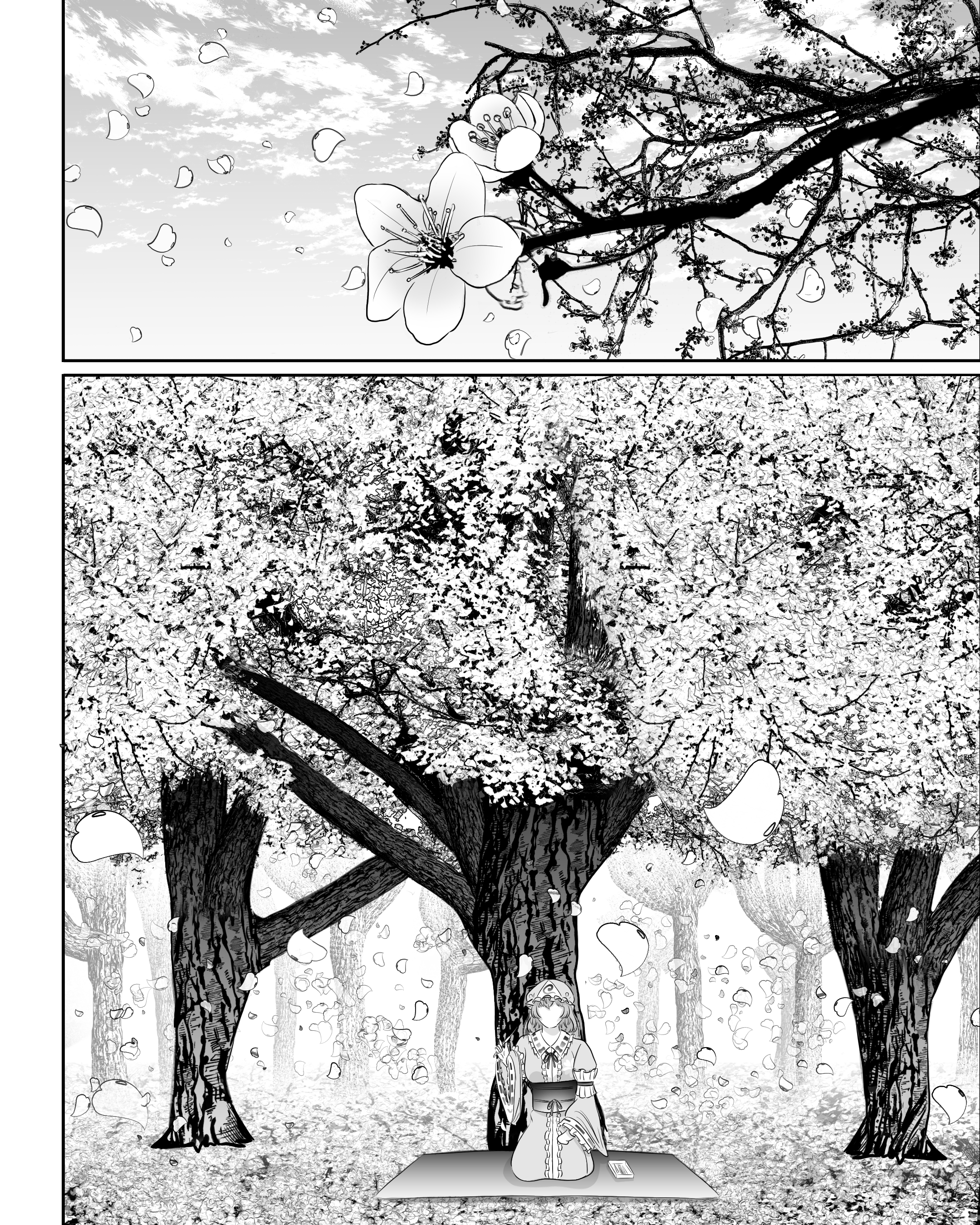 Today's menu for lady Yuyuko Chapter 1 - halaman 3