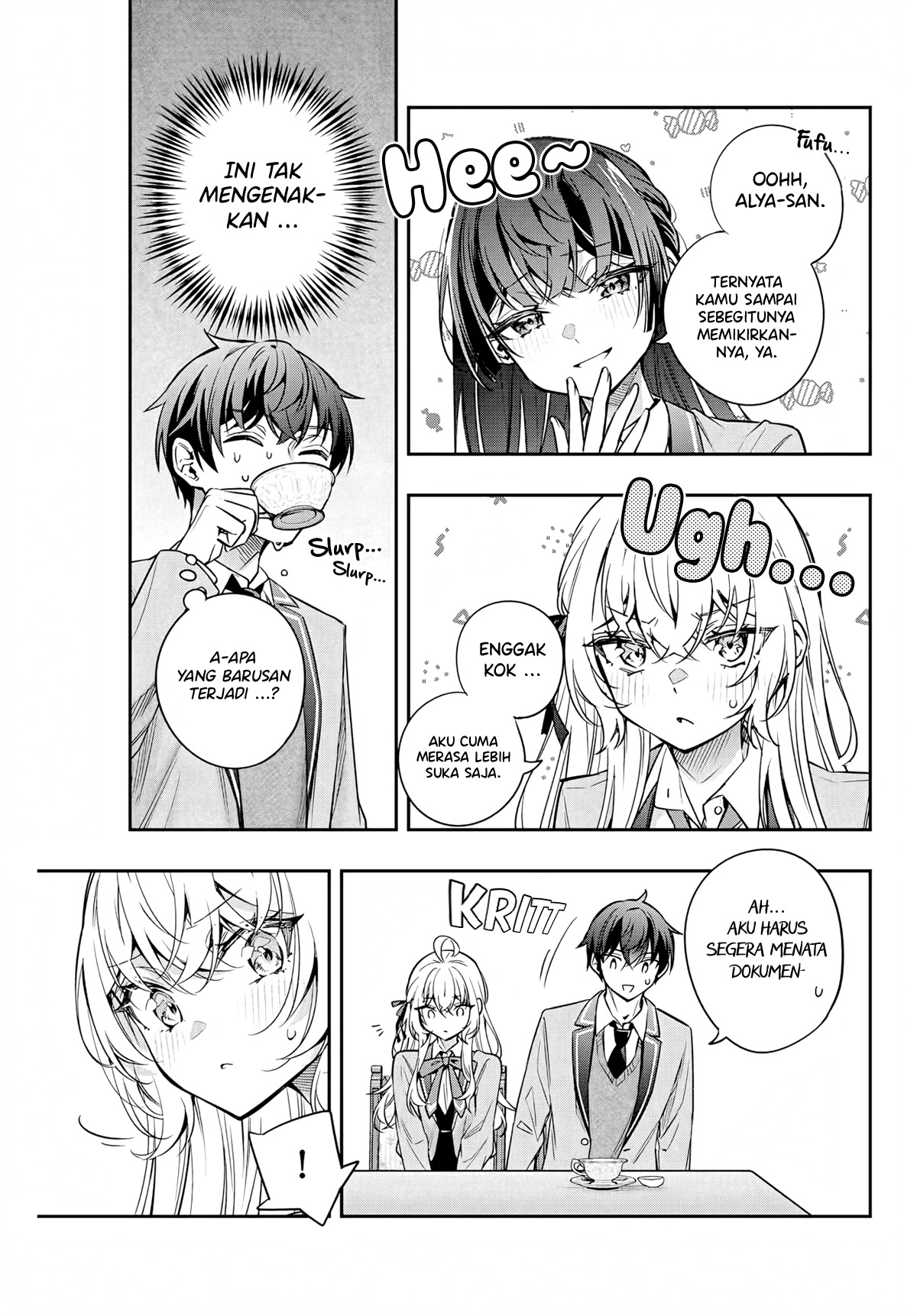 Tokidoki Bosotto Roshiago de Dereru Tonari no Alya-san Chapter 39 - halaman 14
