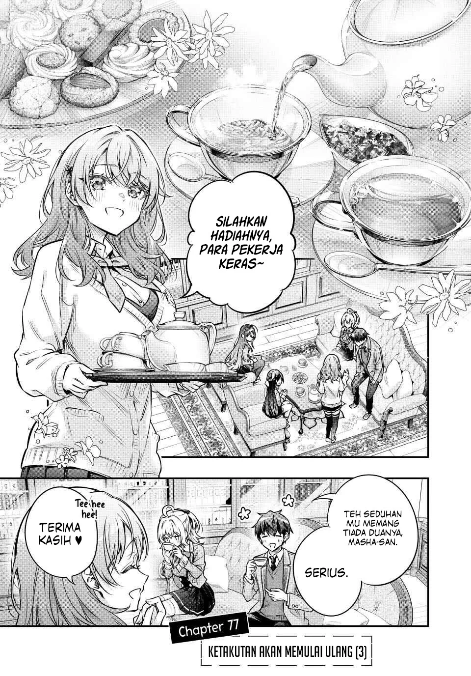 Tokidoki Bosotto Roshiago de Dereru Tonari no Alya-san Chapter 77 - halaman 2
