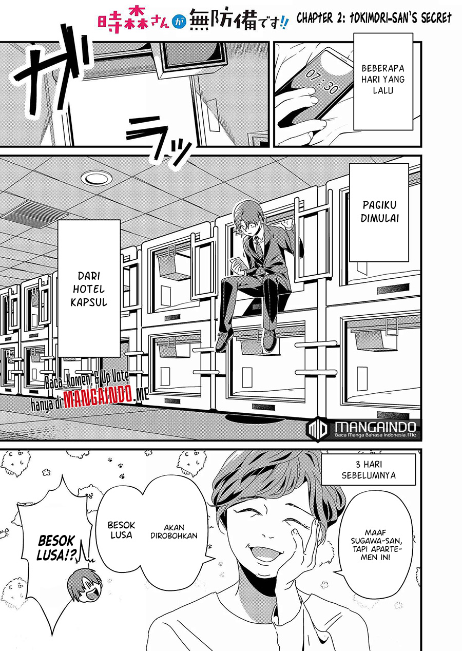 Tokimori-san ga Muboubi desu!! Chapter 2 - halaman 2