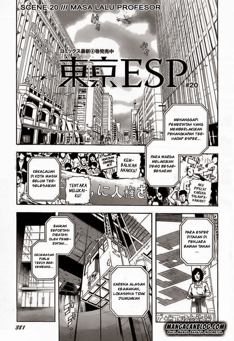 Tokyo ESP Chapter 20 - halaman 1