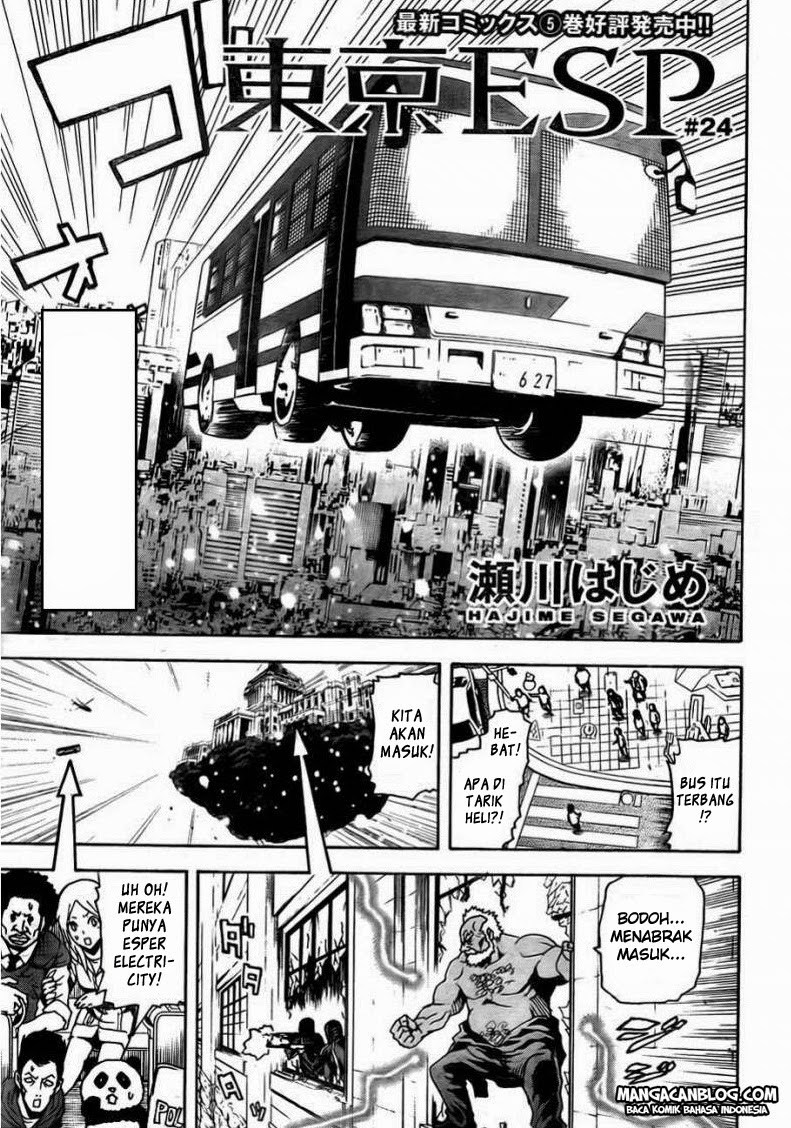 Tokyo ESP Chapter 24 - halaman 1