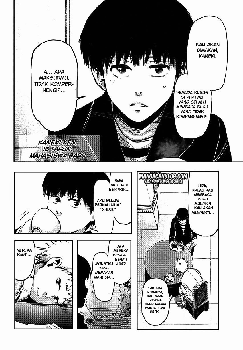 Tokyo Ghoul Chapter 1 - halaman 3