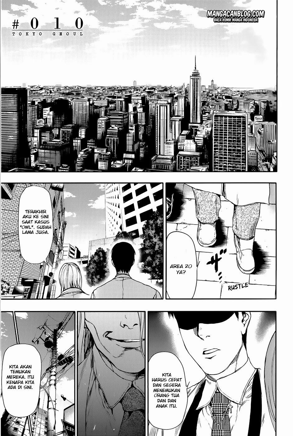 Tokyo Ghoul Chapter 10 - halaman 1