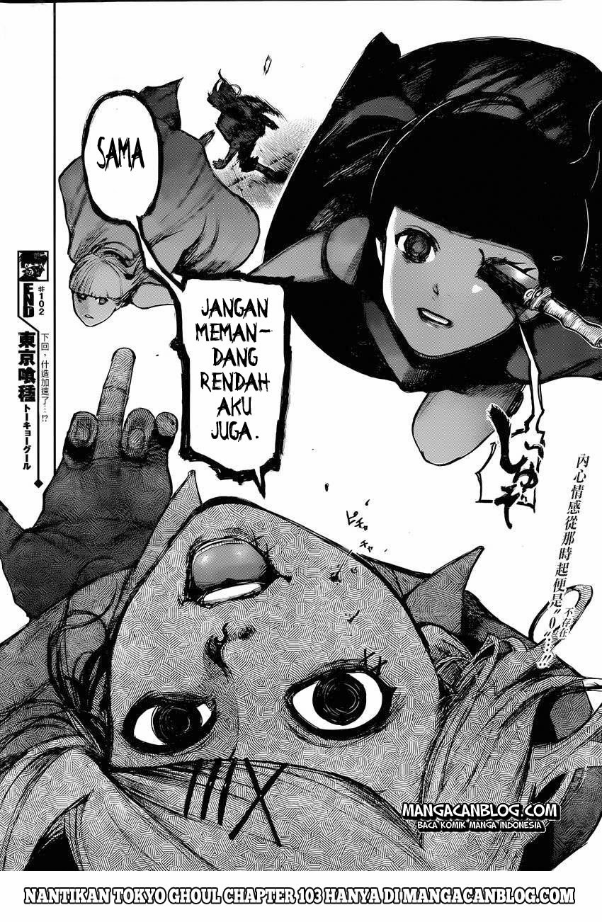 Tokyo Ghoul Chapter 102 - halaman 17