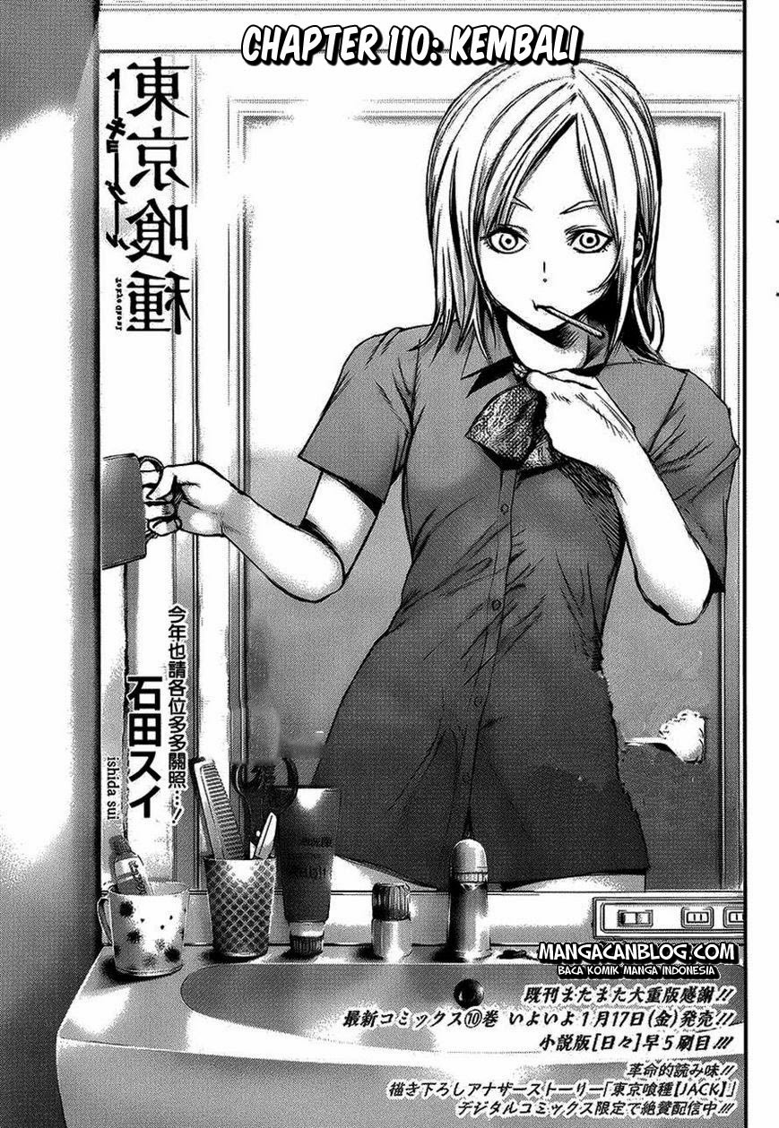 Tokyo Ghoul Chapter 110 - halaman 1