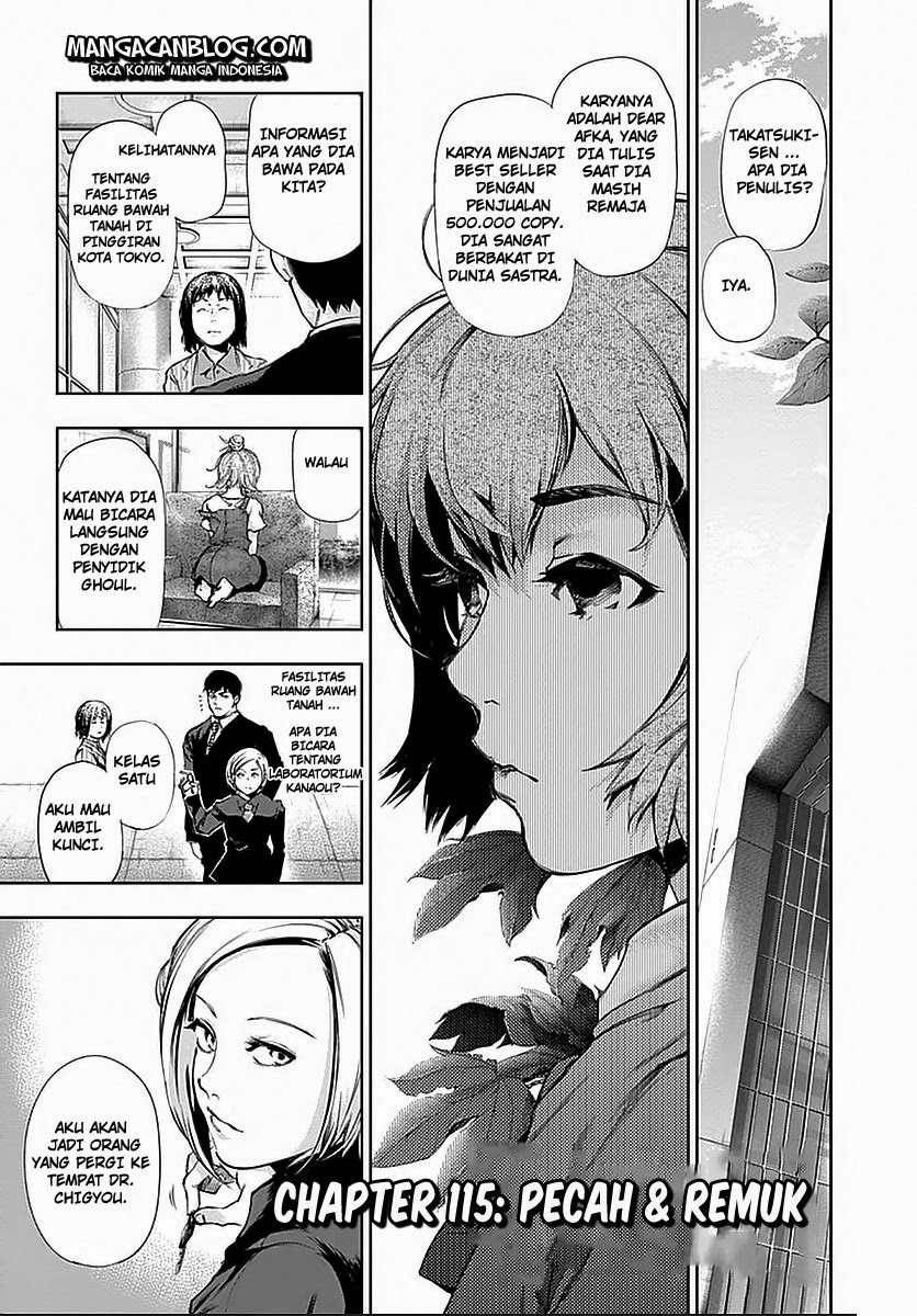 Tokyo Ghoul Chapter 115 - halaman 1