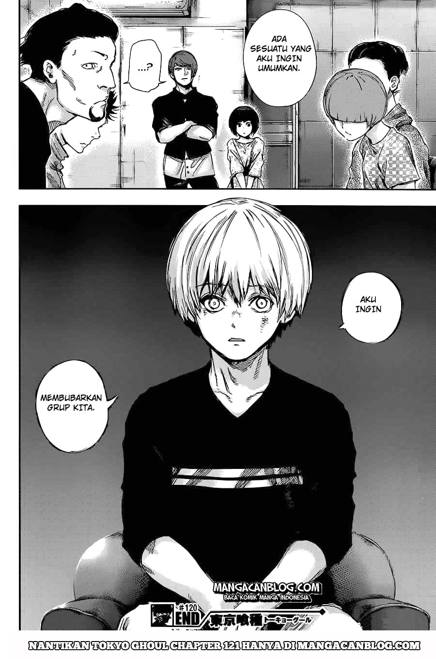 Tokyo Ghoul Chapter 120 - halaman 17
