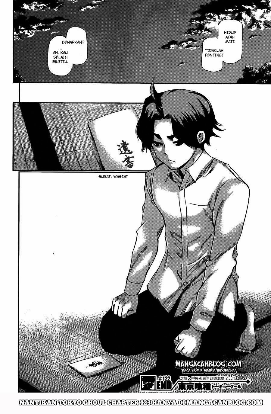 Tokyo Ghoul Chapter 122 - halaman 19