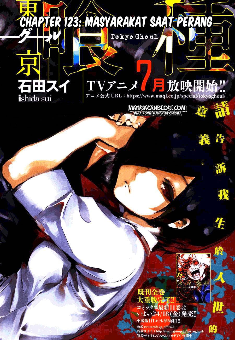 Tokyo Ghoul Chapter 123 - halaman 1