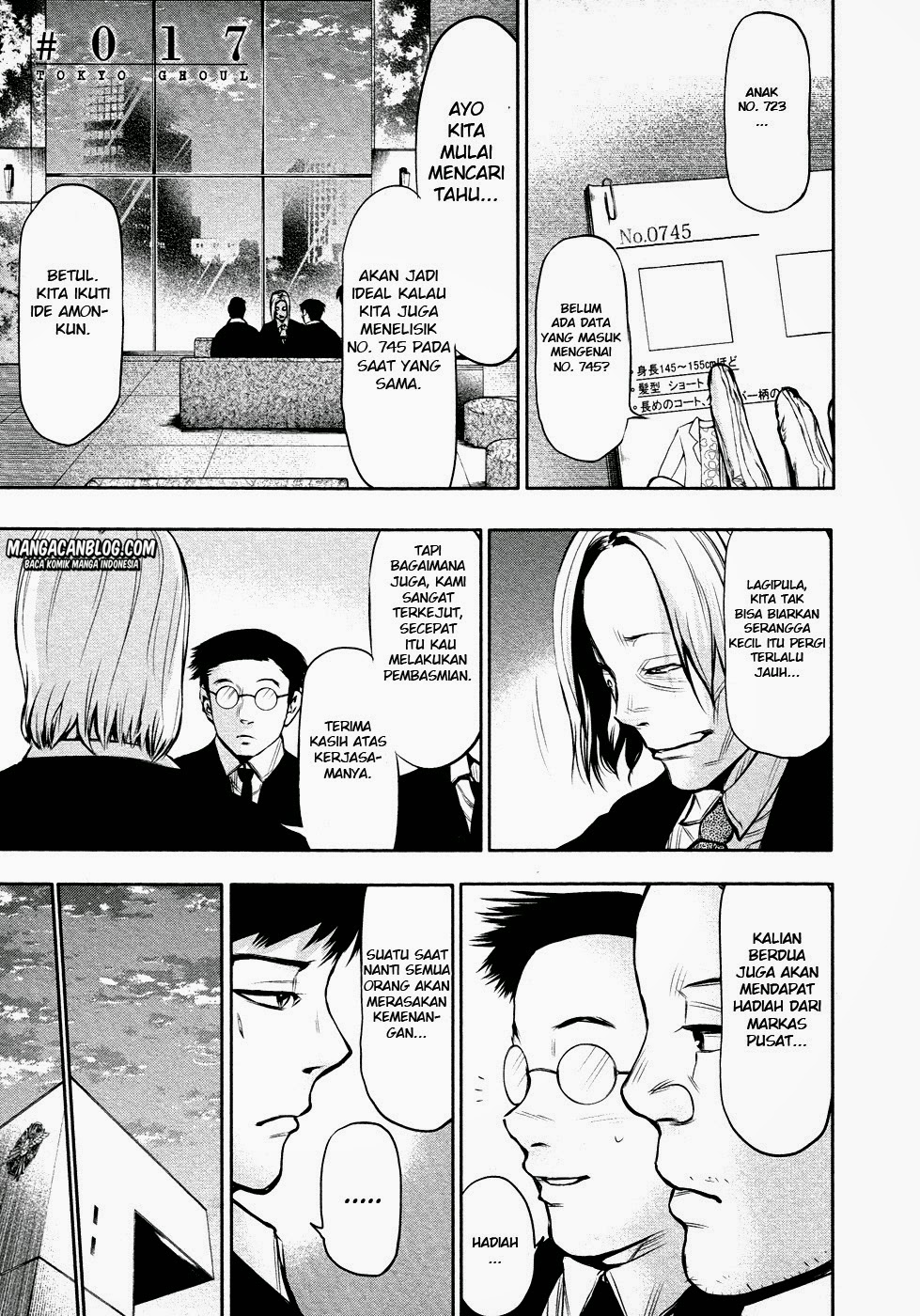Tokyo Ghoul Chapter 17 - halaman 1
