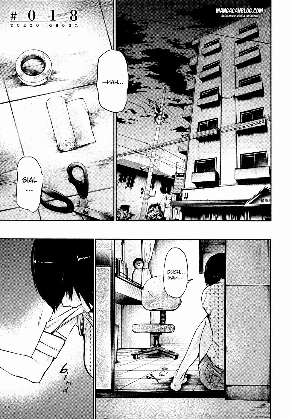 Tokyo Ghoul Chapter 18 - halaman 1
