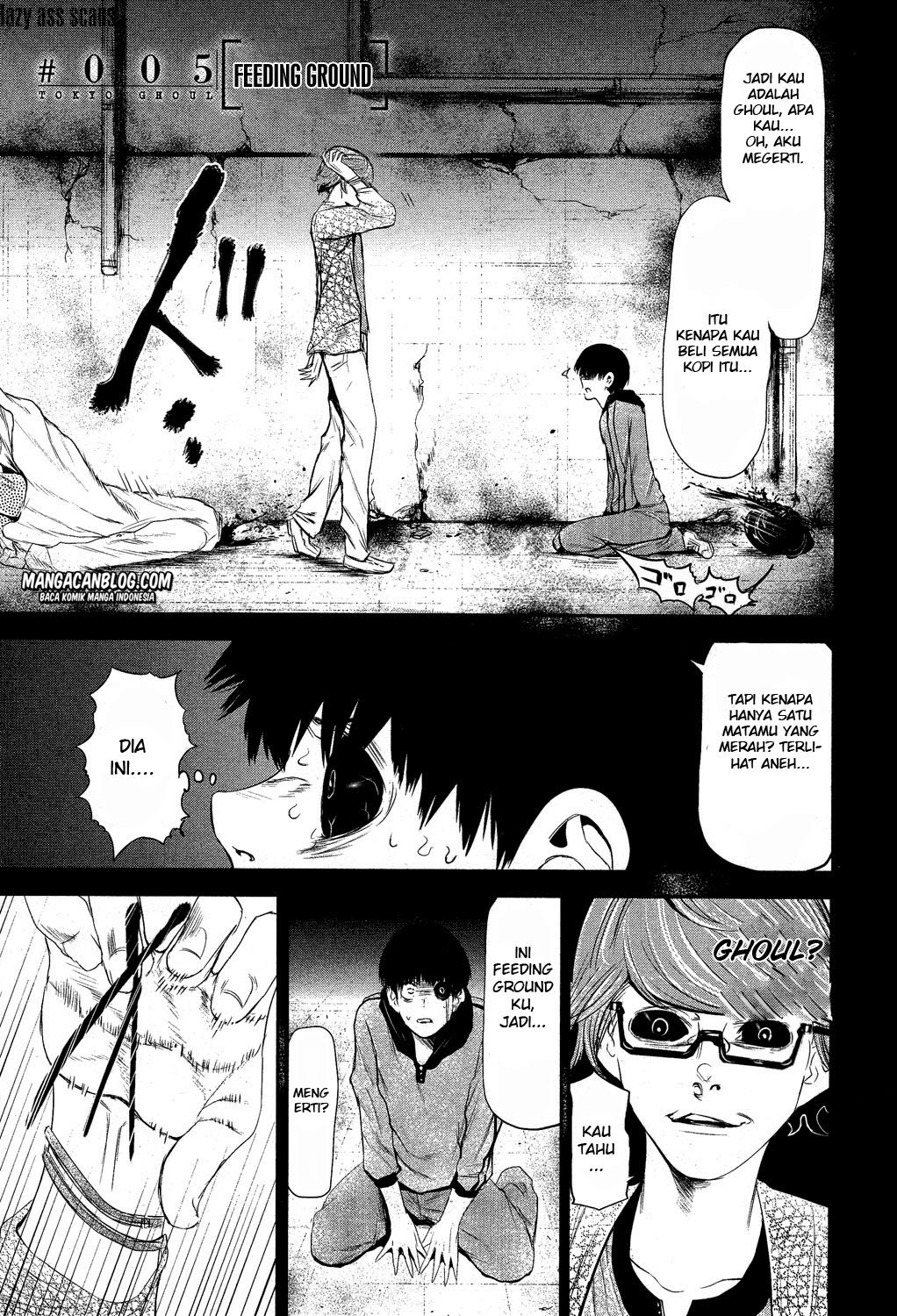 Tokyo Ghoul Chapter 5 - halaman 1