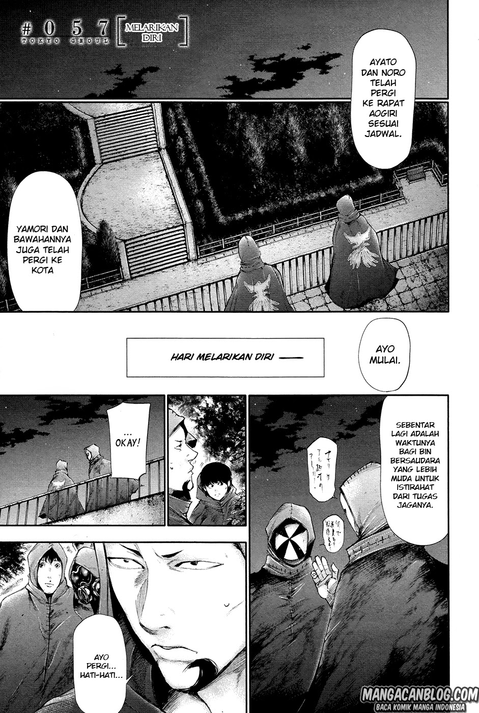 Tokyo Ghoul Chapter 57 - halaman 1