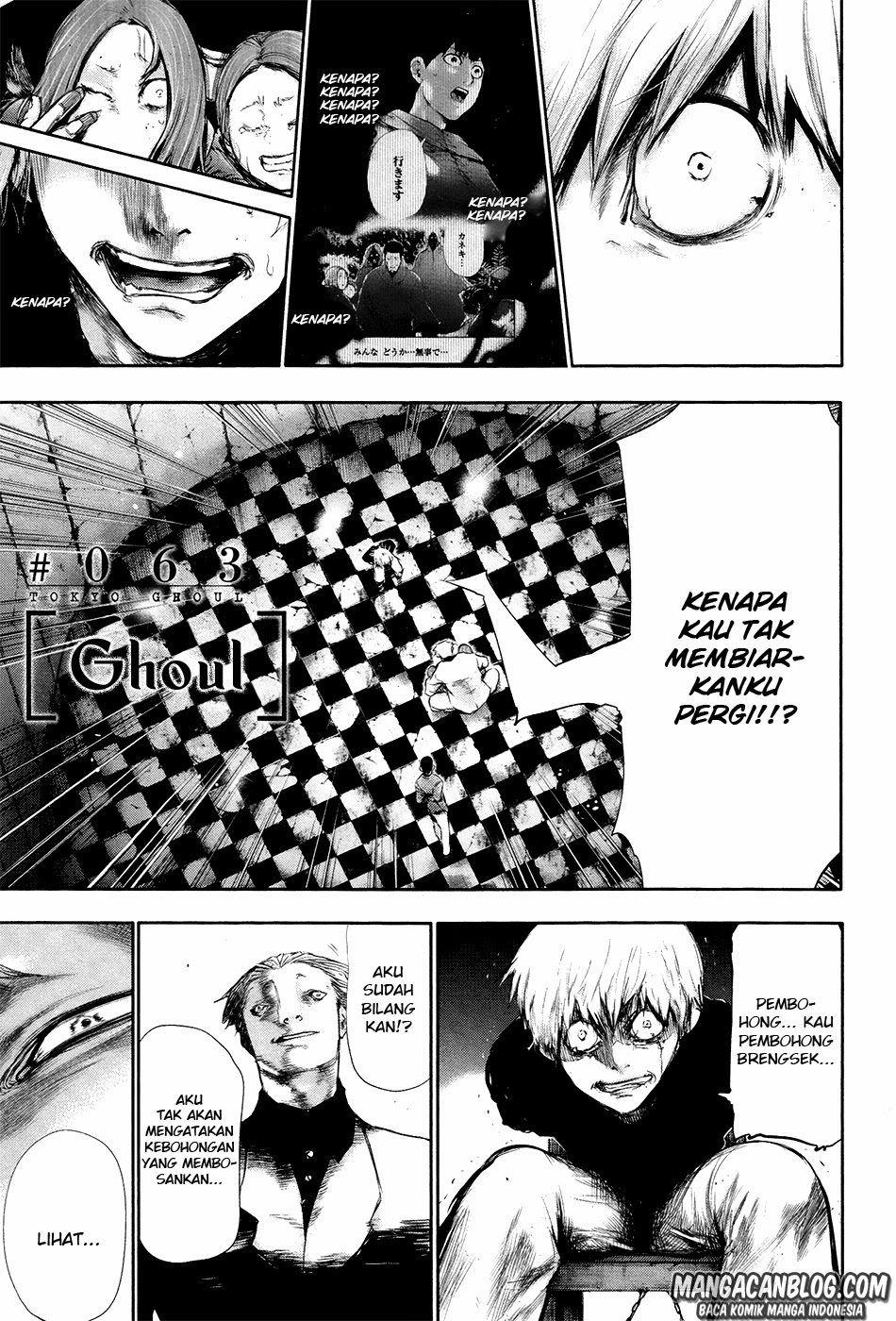 Tokyo Ghoul Chapter 63 - halaman 1