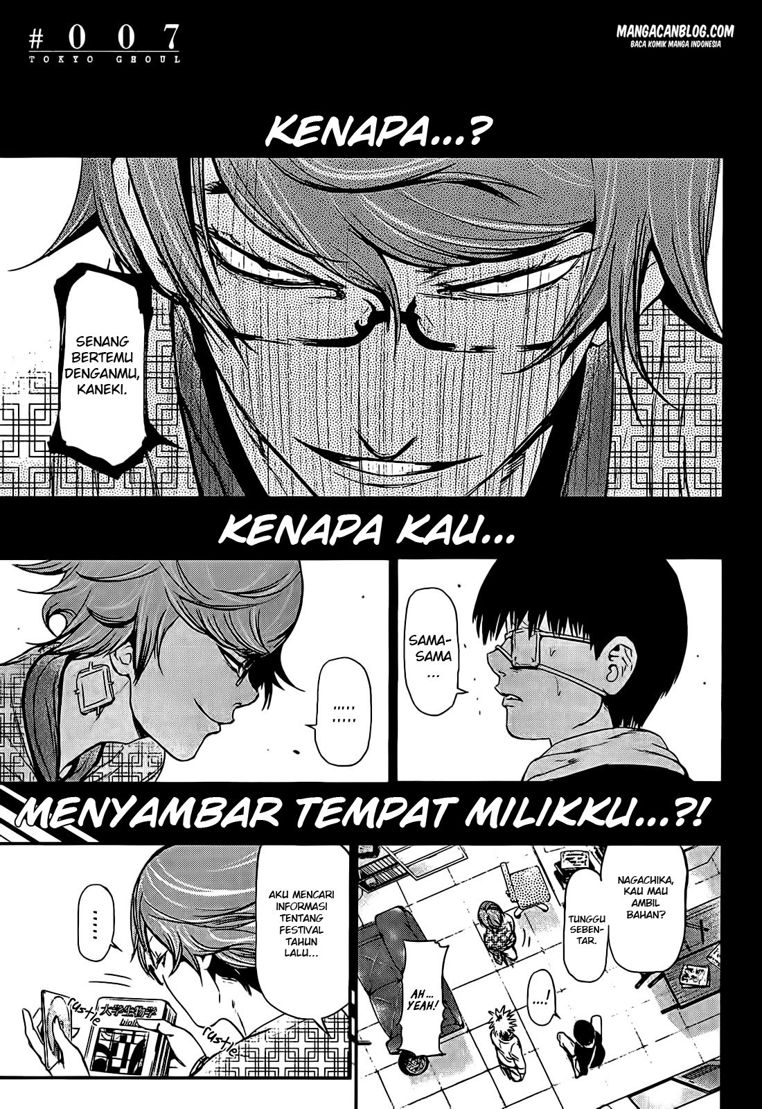 Tokyo Ghoul Chapter 7 - halaman 1