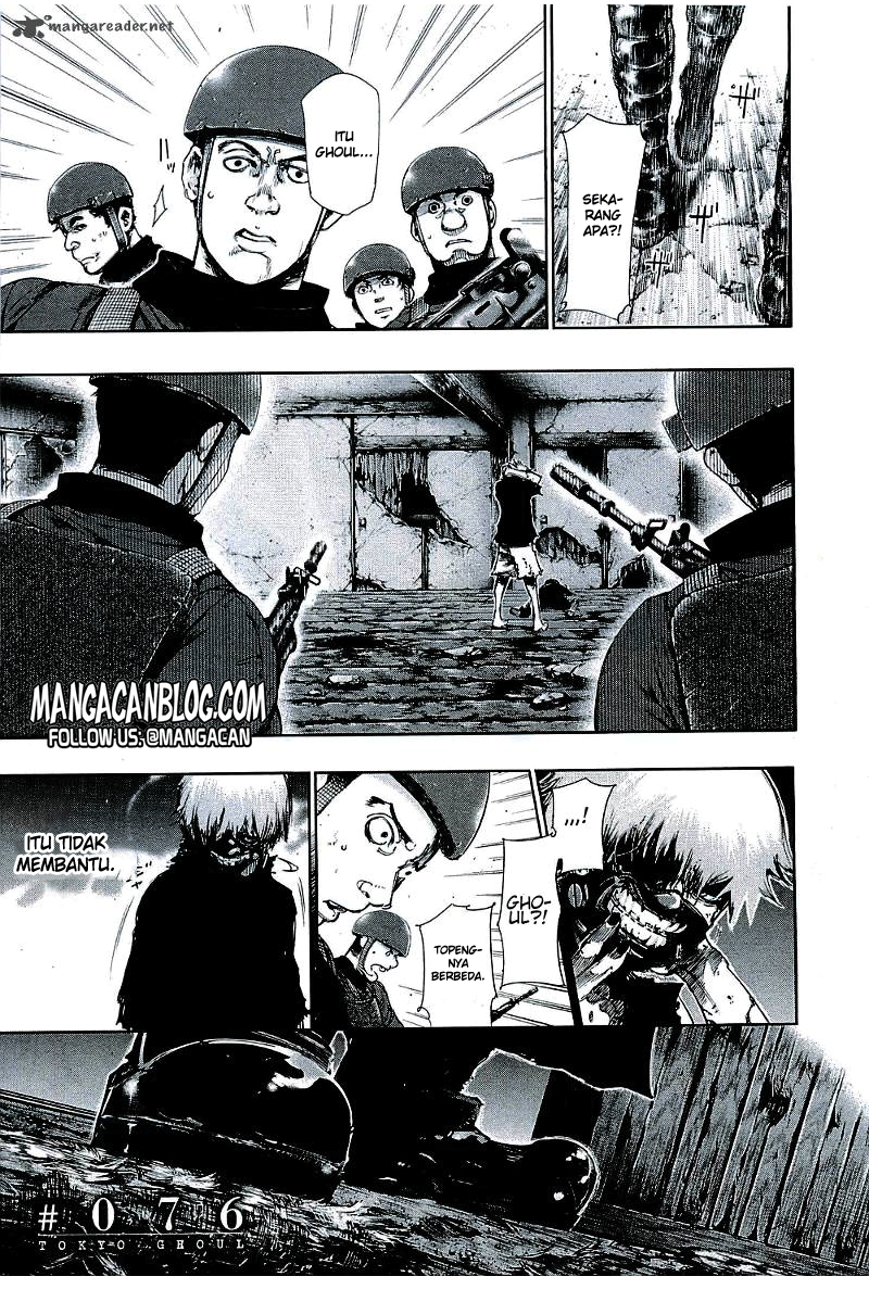 Tokyo Ghoul Chapter 76 - halaman 2