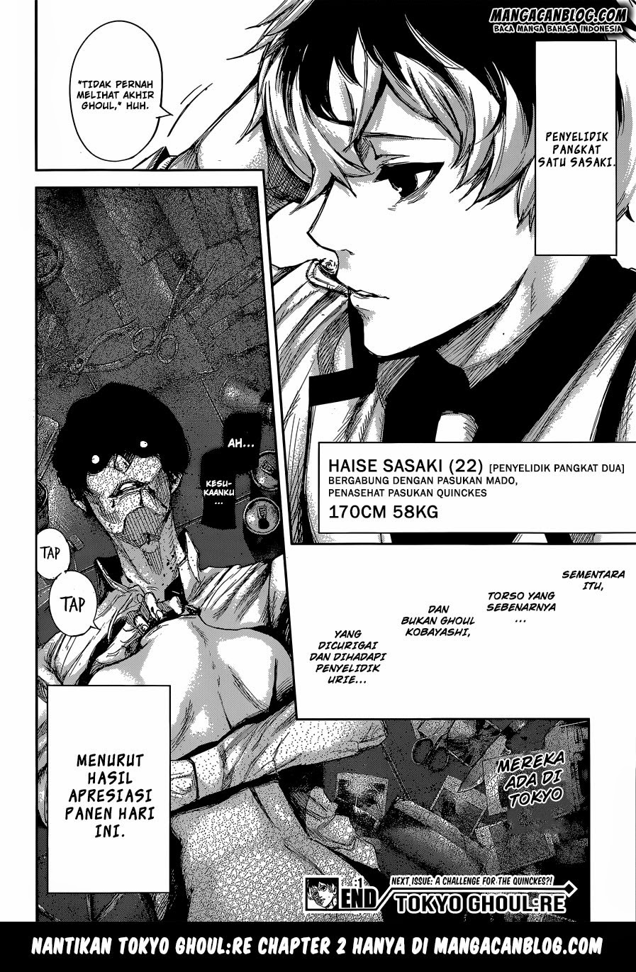 Tokyo Ghoul:re Chapter 1 - halaman 44