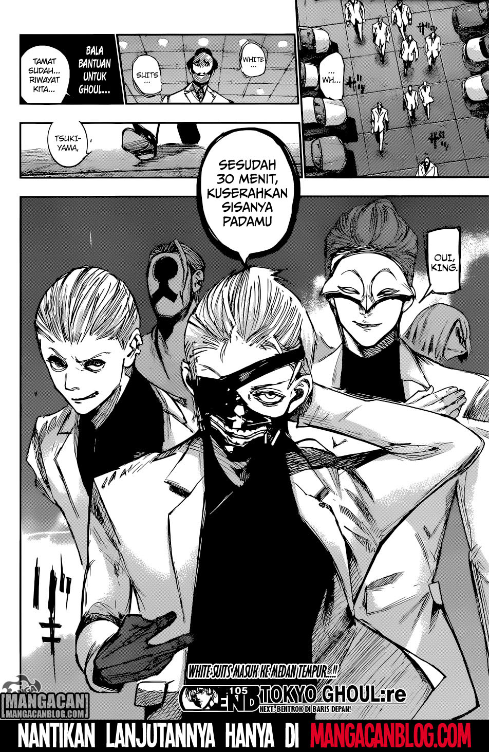Tokyo Ghoul:re Chapter 105 - halaman 19