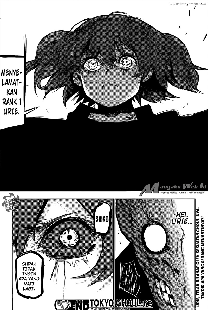 Tokyo Ghoul:re Chapter 111 - halaman 19