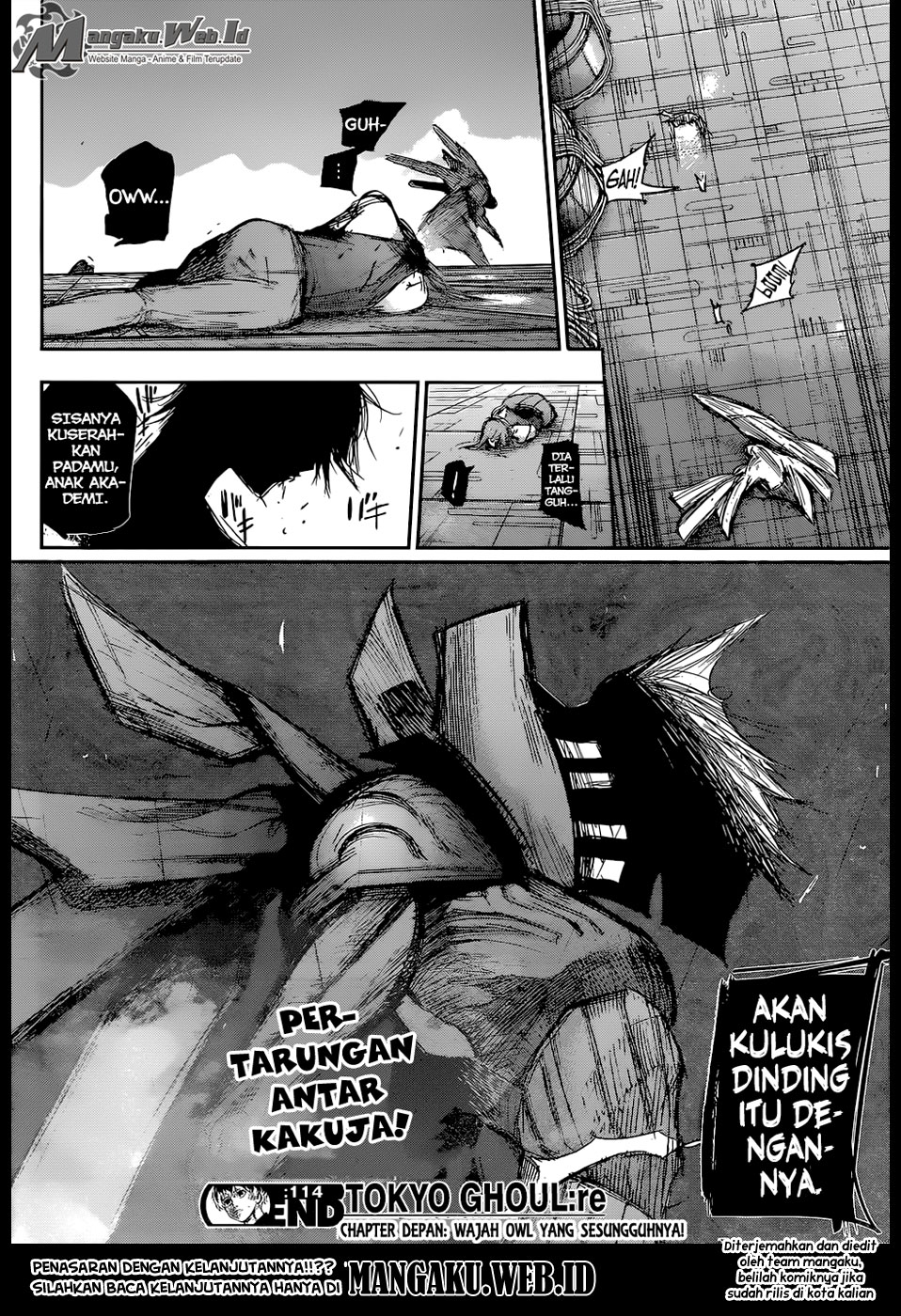 Tokyo Ghoul:re Chapter 114 - halaman 19