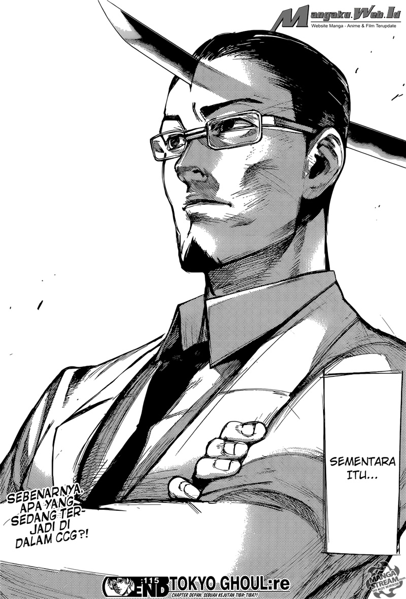 Tokyo Ghoul:re Chapter 115 - halaman 17