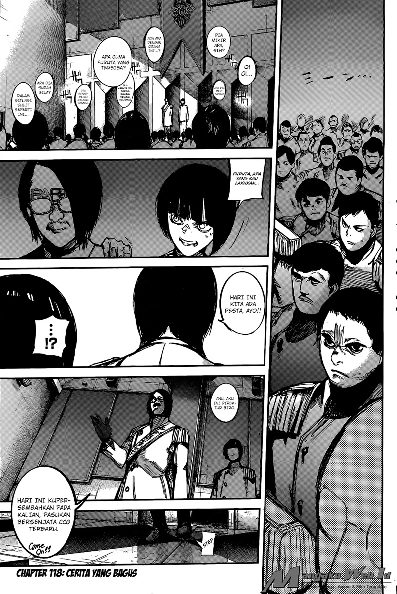 Tokyo Ghoul:re Chapter 118 - halaman 3