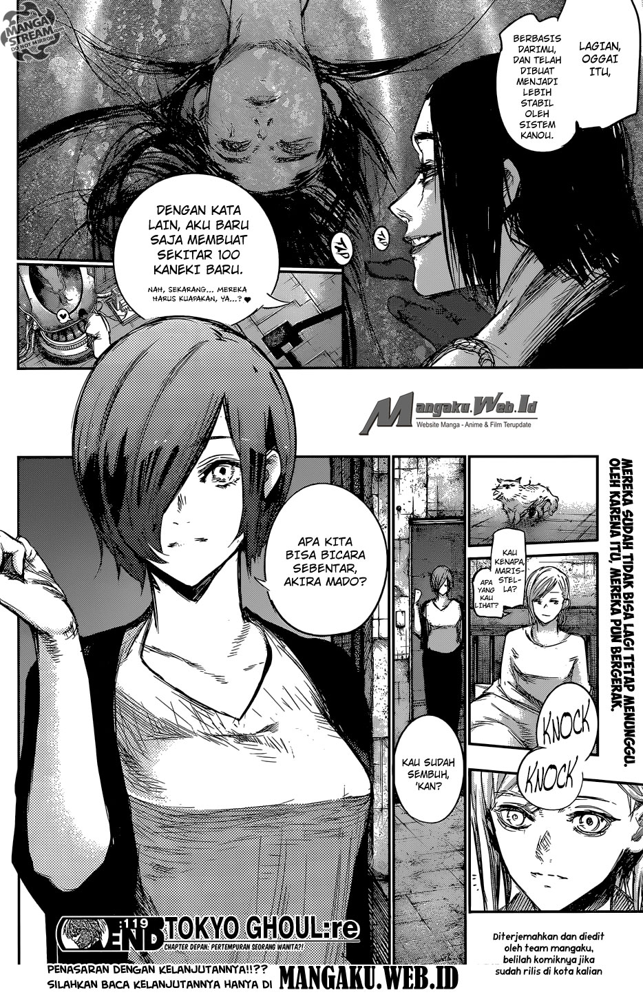 Tokyo Ghoul:re Chapter 119 - halaman 18