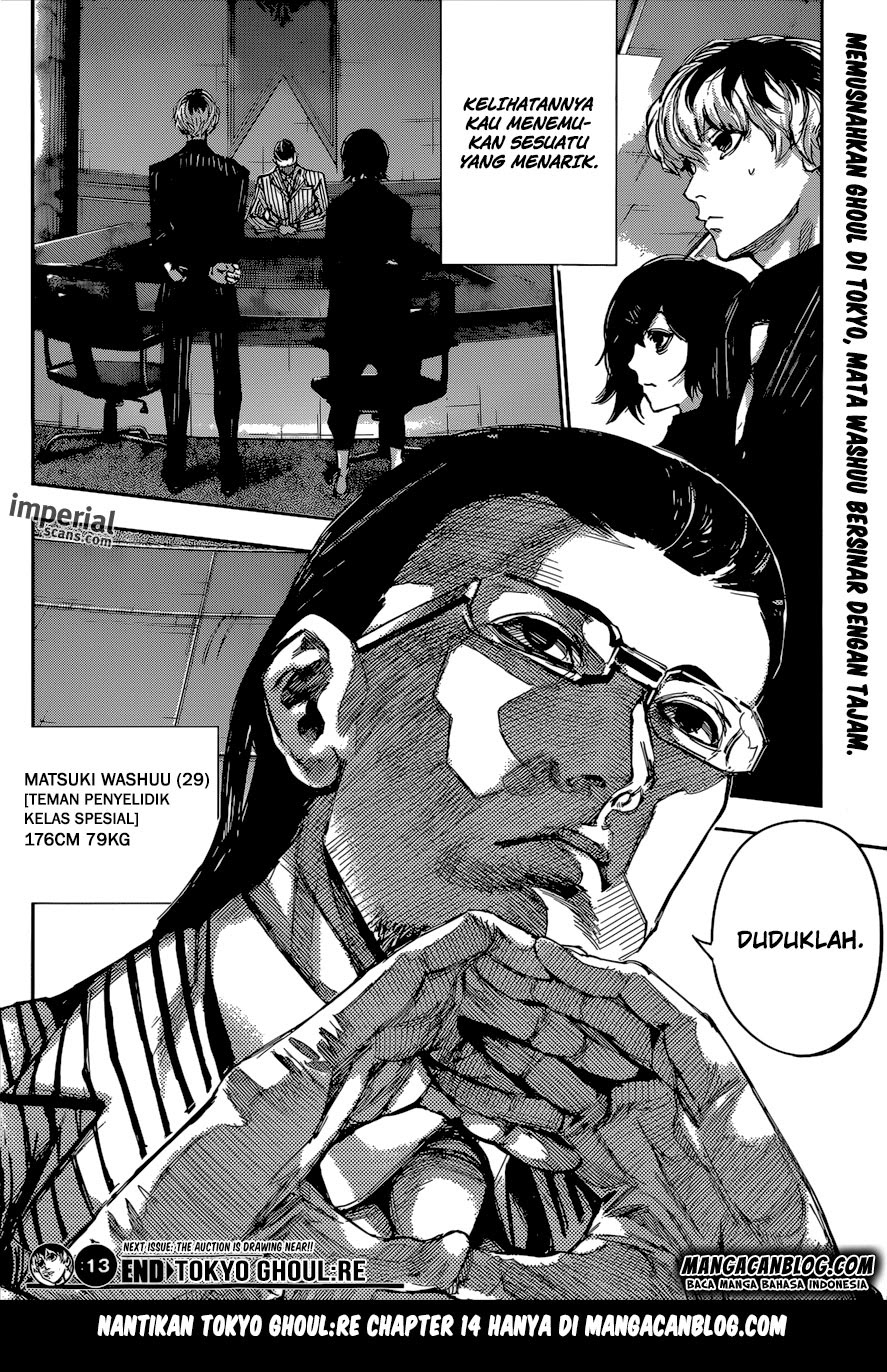 Tokyo Ghoul:re Chapter 13 - halaman 21