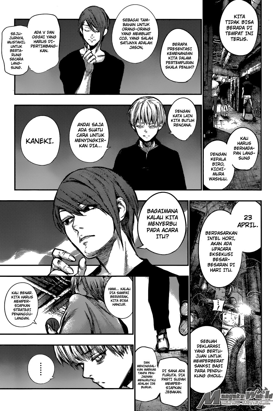 Tokyo Ghoul:re Chapter 132 - halaman 4