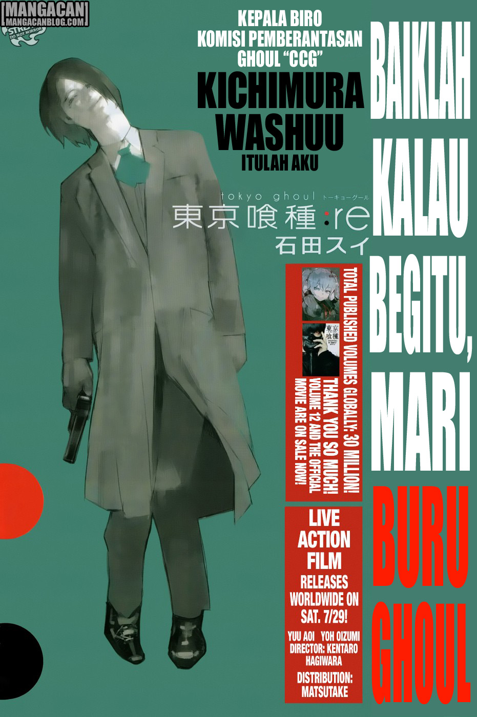 Tokyo Ghoul:re Chapter 133 - halaman 1
