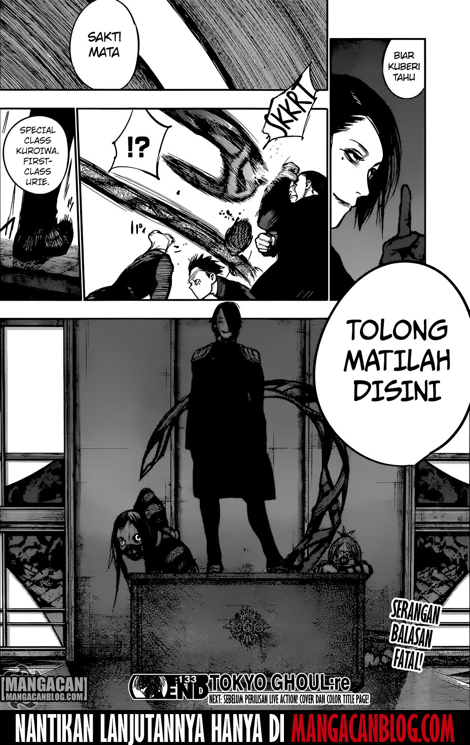 Tokyo Ghoul:re Chapter 133 - halaman 19