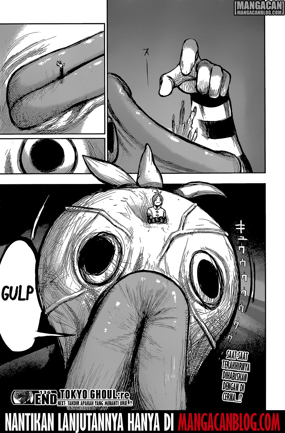 Tokyo Ghoul:re Chapter 136 - halaman 19