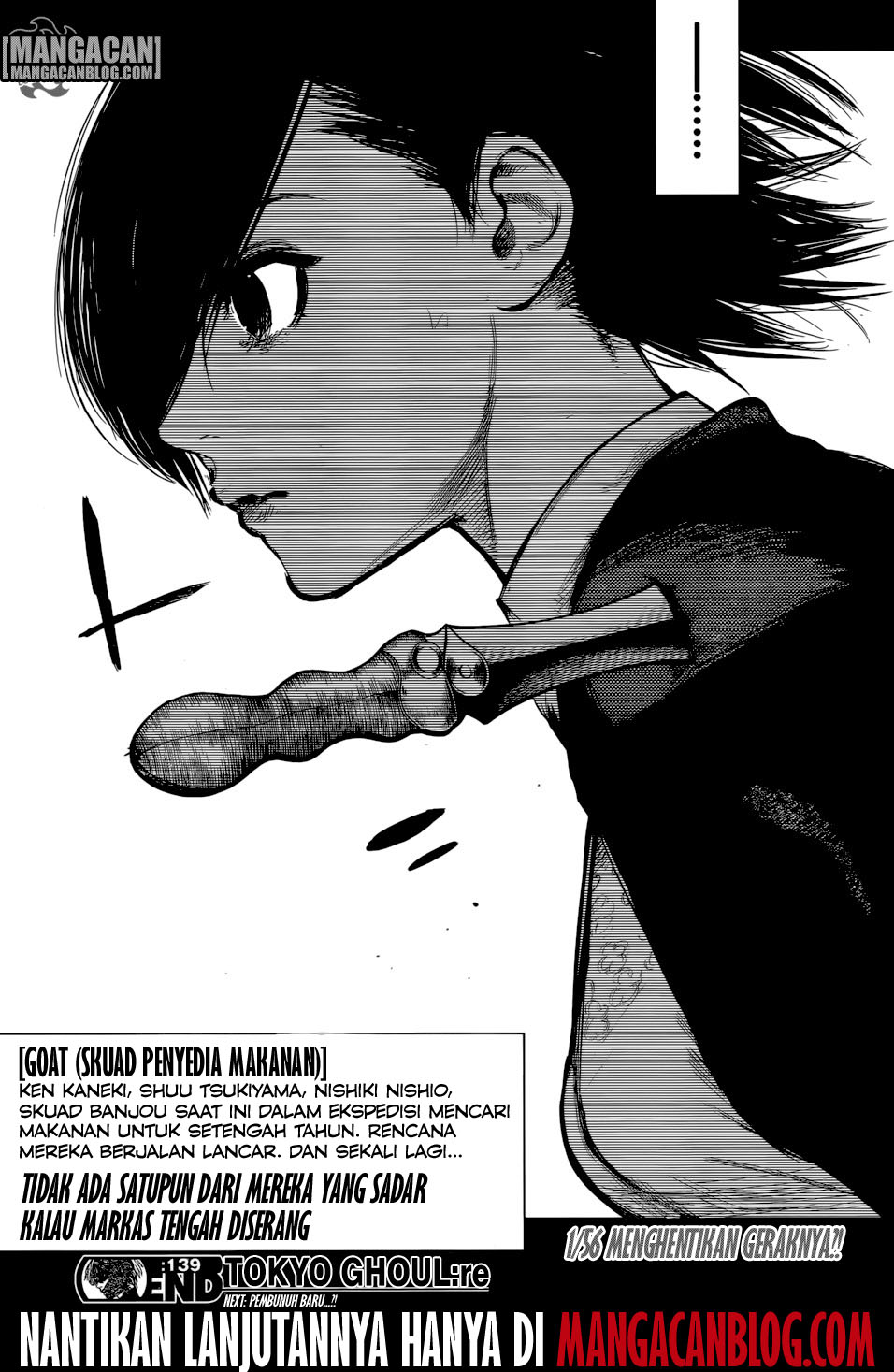 Tokyo Ghoul:re Chapter 139 - halaman 18