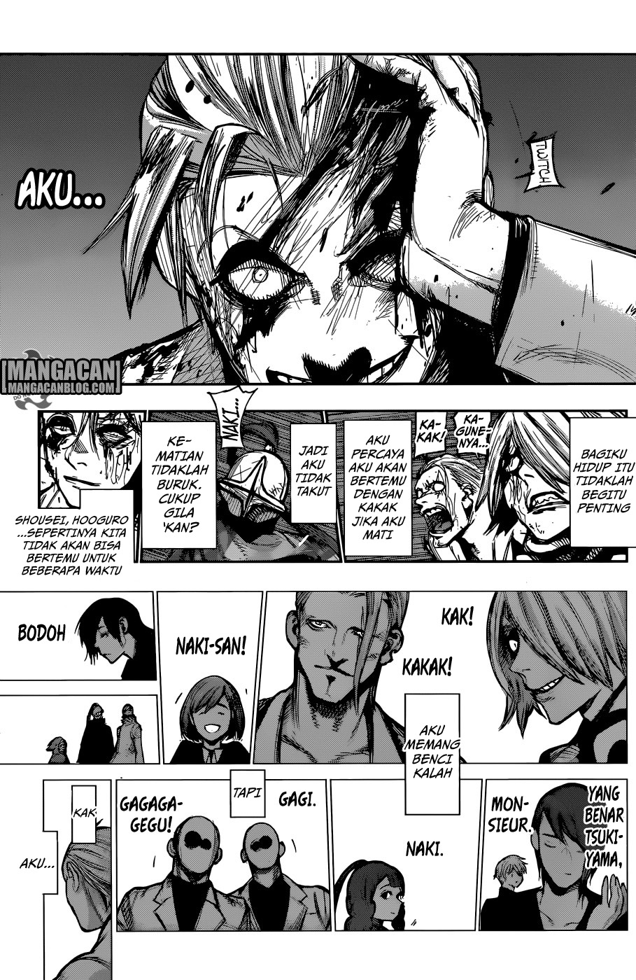Tokyo Ghoul:re Chapter 140 - halaman 17