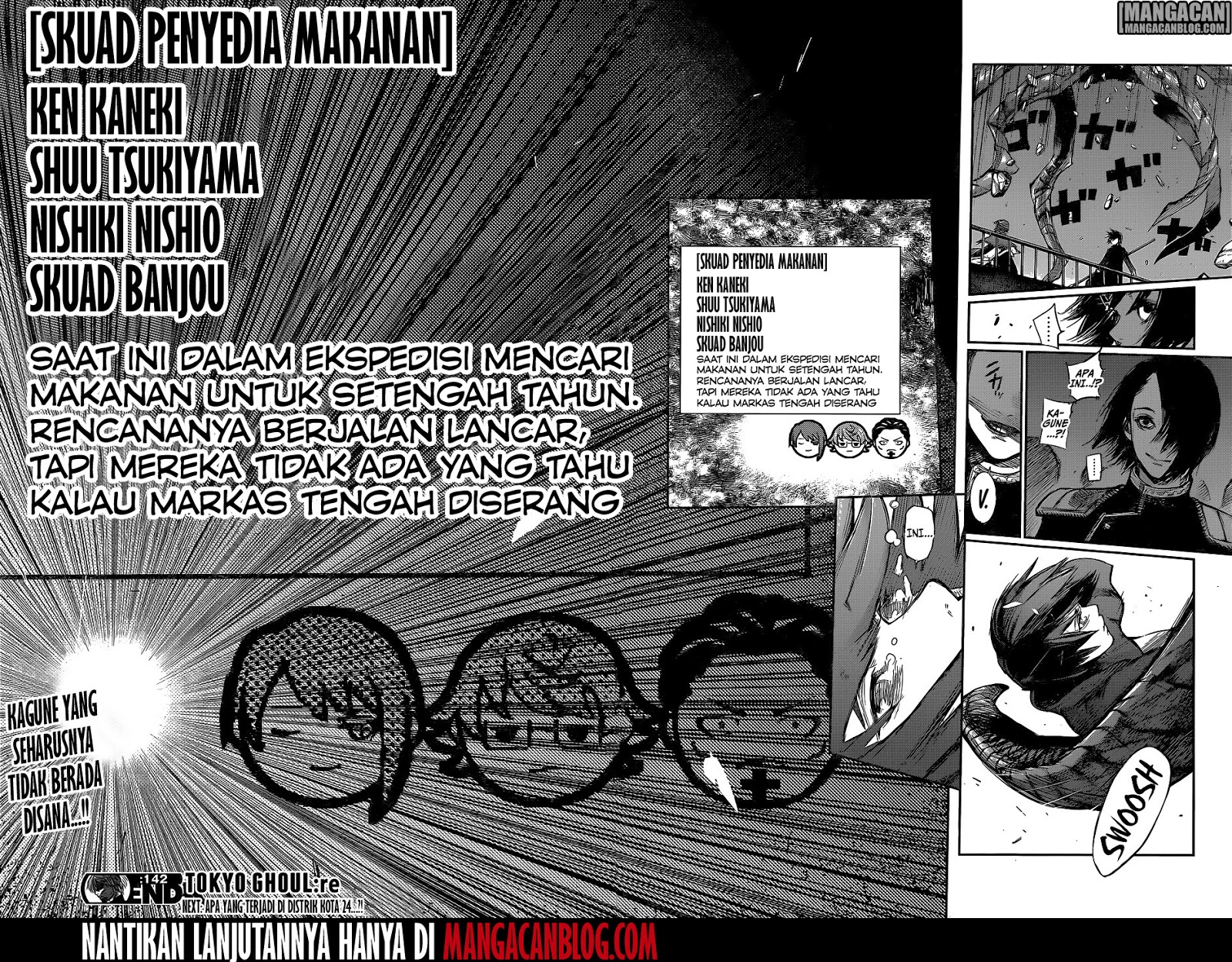 Tokyo Ghoul:re Chapter 142 - halaman 18