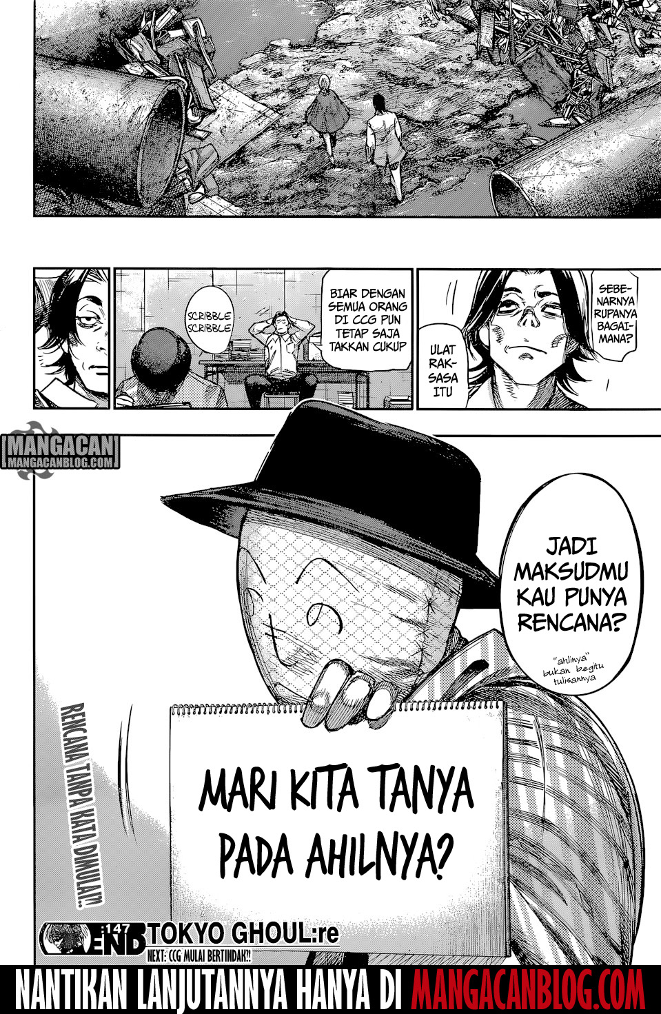 Tokyo Ghoul:re Chapter 147 - halaman 19