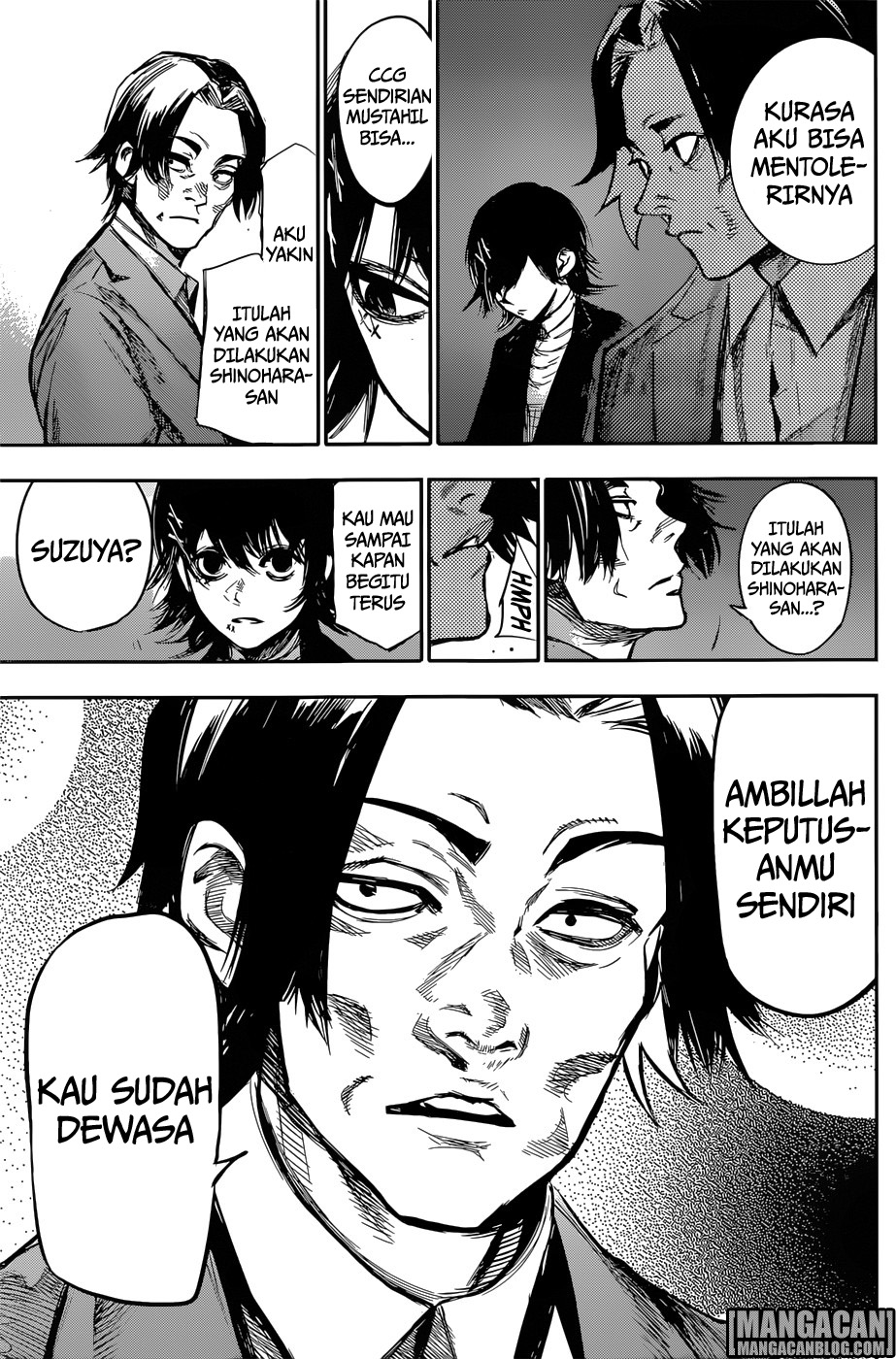 Tokyo Ghoul:re Chapter 150 - halaman 17