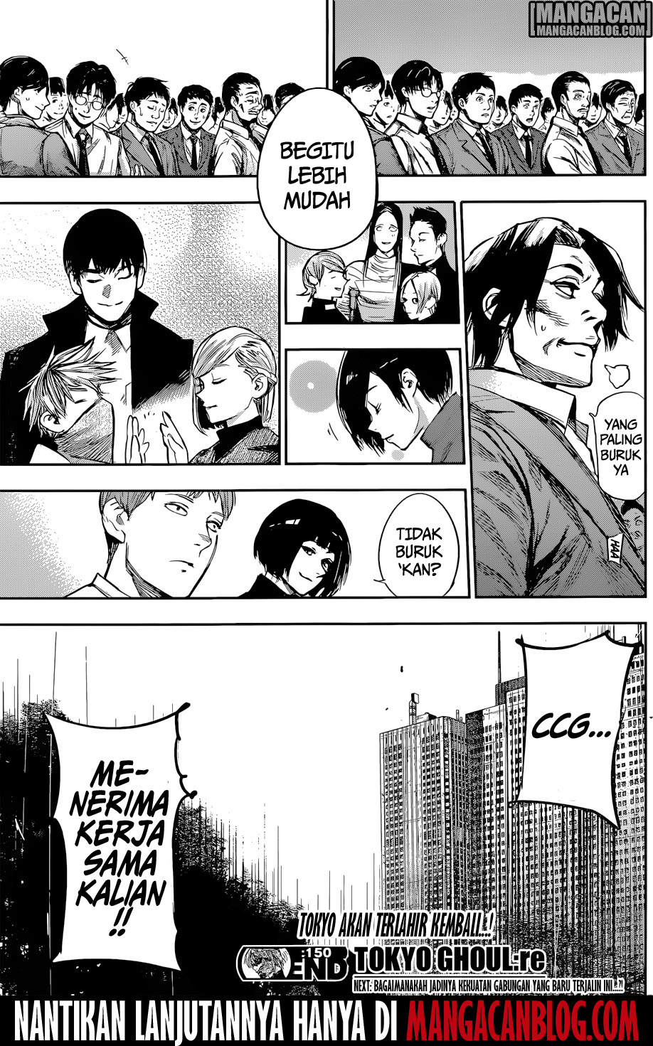 Tokyo Ghoul:re Chapter 150 - halaman 19
