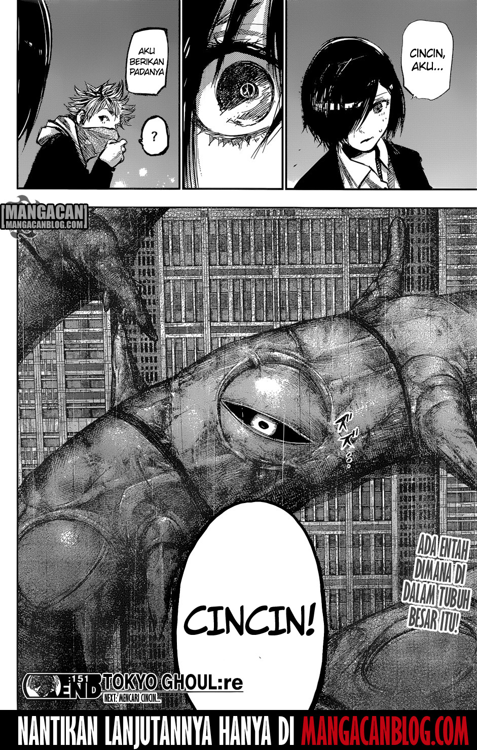 Tokyo Ghoul:re Chapter 151 - halaman 19