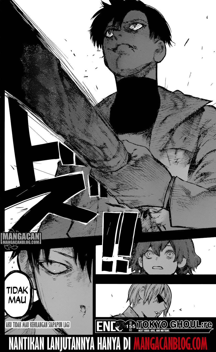 Tokyo Ghoul:re Chapter 155 - halaman 19