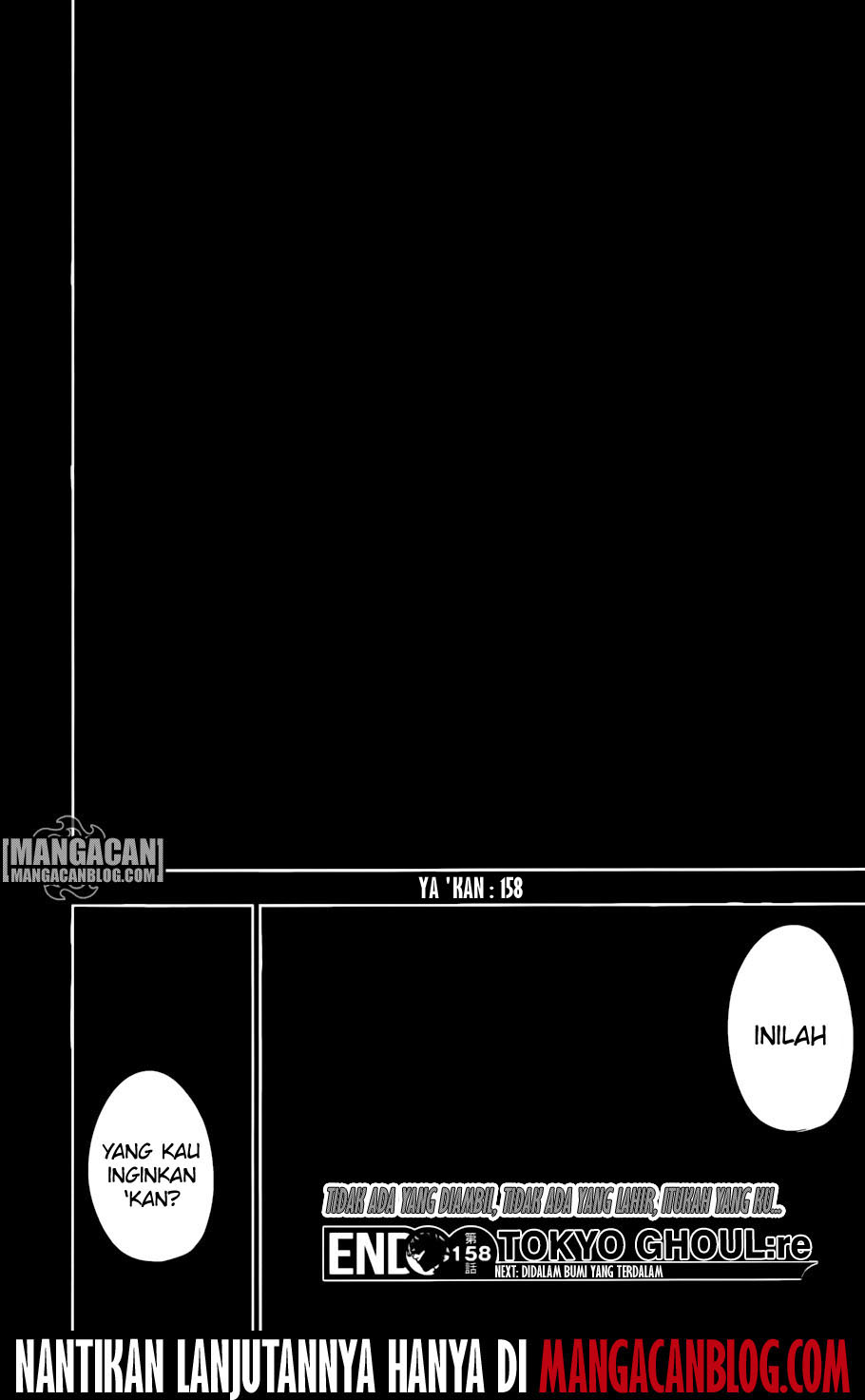 Tokyo Ghoul:re Chapter 158 - halaman 19