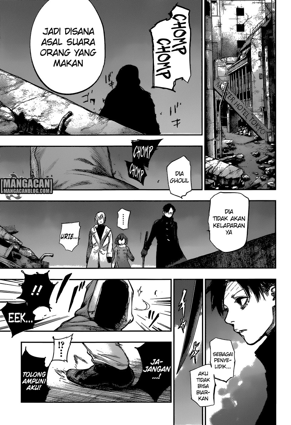 Tokyo Ghoul:re Chapter 163 - halaman 16
